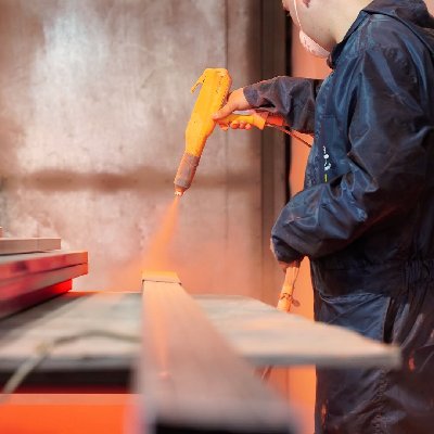 Aplicación de Pintura Electroestática